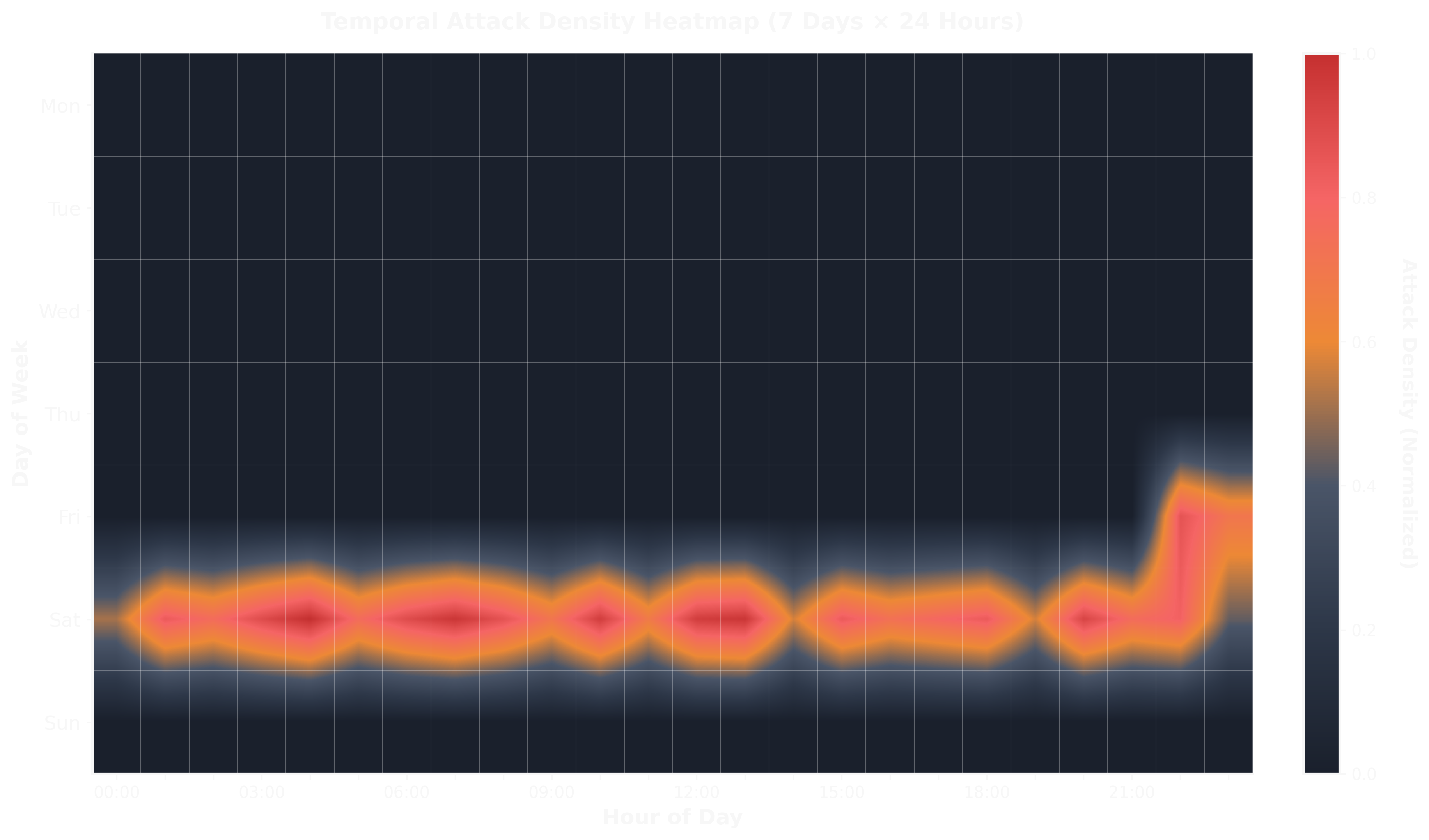 Temporal Attack Heatmap